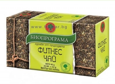 ЧАЙ ФИЛТЪР ФИТНЕС * 20 БИОПРОГРАМА