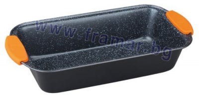 БЛАУМАН ГРАНИТ КОЛЕКШЪН ТАВА ЗА ПЕЧЕНЕ СЪС СИЛИКОНОВА ДРЪЖКА BH1134