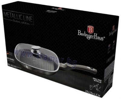 БЛАУМАН КАРБОН КОЛЕКШЪН ГРИЛ ТИГАН С КАПАК BH1614