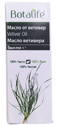 БОТАЛАЙФ МАСЛО ОТ ВЕТИВЕР 5 мл