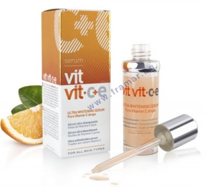 ВИТ ВИТ С + Е УЛТРА ИЗБЕЛВАЩ СЕРУМ ЗА ЛИЦЕ 30 мл.