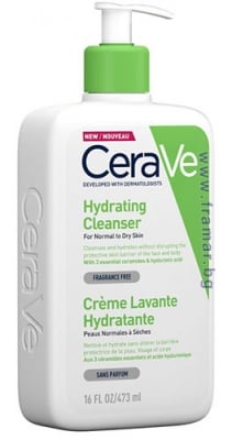 СЕРАВЕ ИЗМИВАЩ ХИДРАТИРАЩ КРЕМ 473 мл