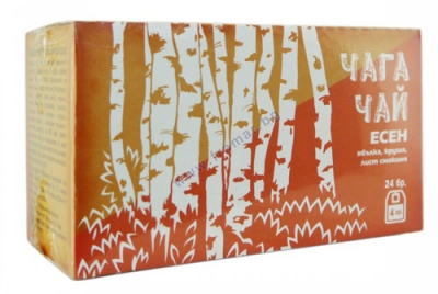 ЧАЙ ФИЛТЪР ЧАГА ЕСЕН - ЯБЪЛКА, КРУША, ЛИСТ ОТ СМОКИНЯ * 24