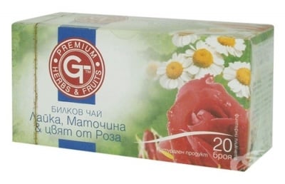 ЧАЙ ФИЛТЪР ЛАЙКА , МАТОЧИНА И РОЗА * 20