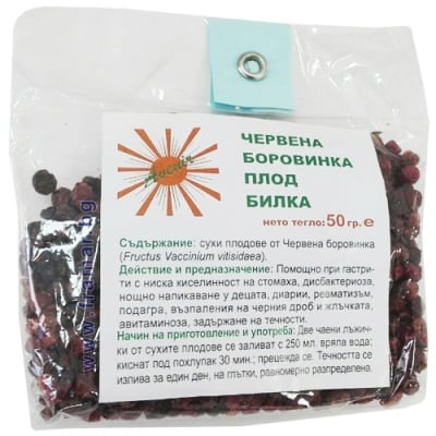 ЧЕРВЕНА БОРОВИНКА плод 50 гр. АВЕНИР ФАРМА