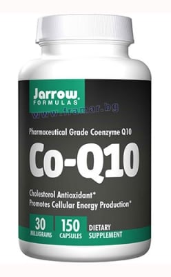 ДЖАРОУ ФОРМУЛАС КОЕНЗИМ Q10 капсули 30 мг. * 150