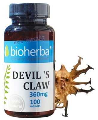 БИОХЕРБА ДЯВОЛСКИ НОКЪТ капсули 360 мг * 100