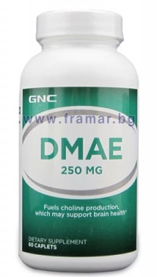 ДМАЕ - ДИМЕТИЛАМИНОЕТАНОЛ табл. 250 мг. * 60 GNC