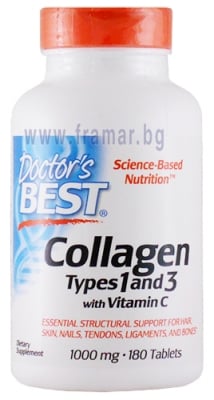 ДОКТОР'С БЕСТ КОЛАГЕН ТИП 1 & 3 таблетки * 180