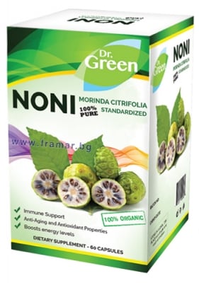 НОНИ капсули * 60 ДР. ГРИЙН