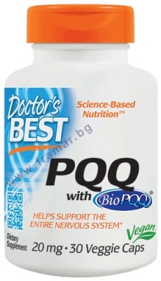 ДОКТОР'С БЕСТ ПИРОЛОКВИНОЛИН КВИНОН (PQQ) капсули 20 мг * 30