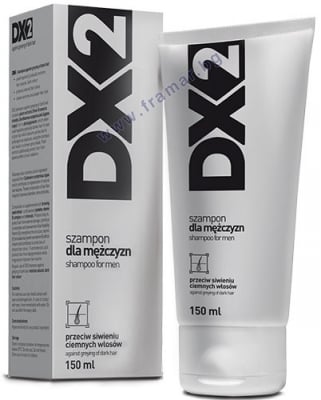 ШАМПОАН DX2 ЗА МЪЖЕ СРЕЩУ ПОСИВЯВАНЕ НА КОСАТА 150 мл.