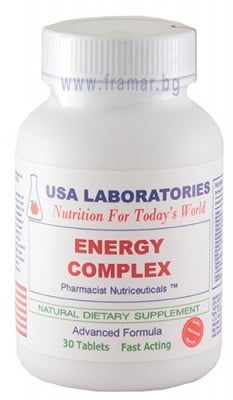 ЕНЕРГИЕН КОМПЛЕКС таблетки * 30 USA LABORATORIES