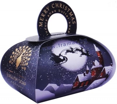 САПУН ИНГЛИШ СОУП КАМПЪНИ КОЛЕДНА ПРИКАЗКА 260 г