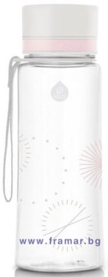 ЕКО БУТИЛКА EQUA ЗАХАРЕН ПАМУК 600 мл.