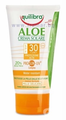 ЕКВИЛИБРА АЛОЕ ВЕРА СЪН СЛЪНЦЕЗАЩИТЕН КРЕМ SPF 30 200 мл.