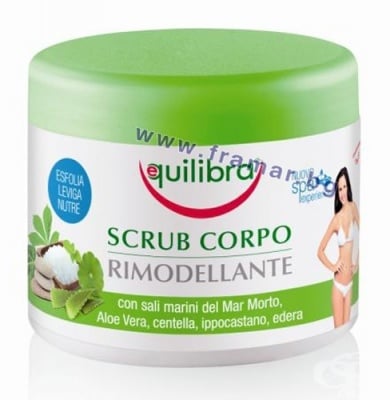ЕКВИЛИБРА РЕМОДЕЛИРАЩ ЕКСФОЛИАНТ ЗА ТЯЛО С АЛОЕ ВЕРА 600 гр.