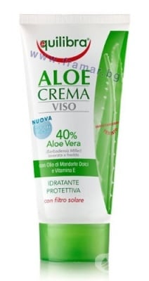 ЕКВИЛИБРА ХИДРАТИРАЩ КРЕМ ЗА ЛИЦЕ С АЛОЕ ВЕРА 75 мл.