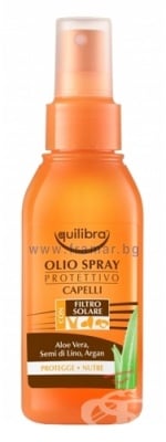 ЕКВИЛИБРА АЛОЕ ВЕРА СЛЪНЦЕЗАЩИТЕН СПРЕЙ ЗА КОСА 100 мл.