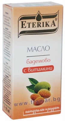 ЕТЕРИКА МАСЛО ОТ БАДЕМ + ВИТАМИНИ 55 мл.