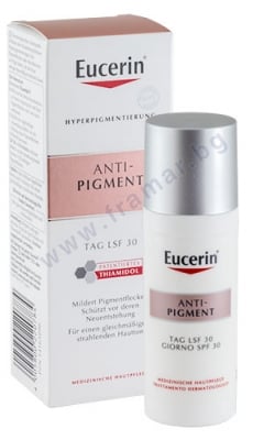 ЕУЦЕРИН АНТИ - ПИГМЕНТ дневен крем SPF 30 50 мл