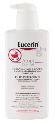 ЕУЦЕРИН АТОПИКОНТРОЛ ИЗМИВАЩО ОЛИО ЗА АТОПИЧНА КОЖА 400 мл