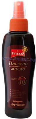 ЕВТЕРПА ПЛАЖНО МАСЛО СЪС SPF 10 150 мл