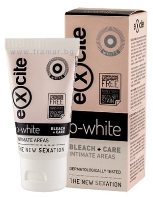 ЕКСАЙТ О-УАЙТ ГЕЛ ЗА НАМАЛЯВАНЕ НА ХИПЕРПИГМЕНТАЦИЯТА В ИНТИМНАТА ЗОНА 50 мл