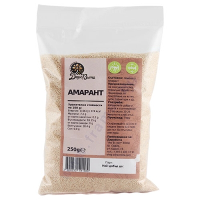 ДАРОВИТА АМАРАНТ 250 г