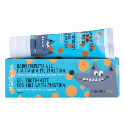 МАСТИХА ДЕТСКА ГЕЛ ПАСТА ЗА ЗЪБИ С МАСТИХА 50 мл