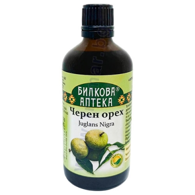 БИЛКОВА АПТЕКА ТИНКТУРА ЧЕРЕН ОРЕХ + ВИТАМИН B6 100 мл