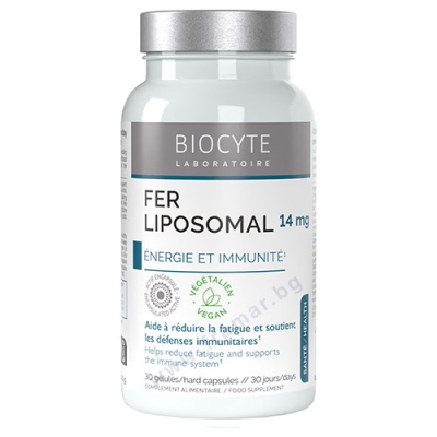 ЛИПОЗОМНО ЖЕЛЯЗО капсули * 30 BIOCYTE