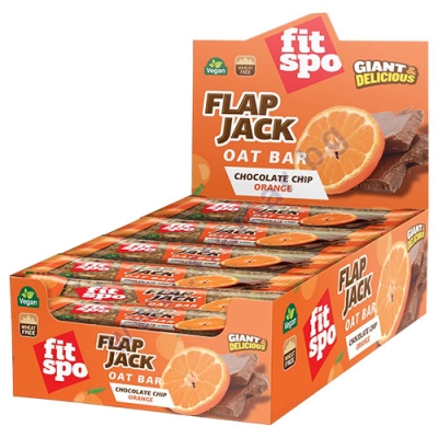 ФЛАП ДЖАК ШОКОЛАД И ПОРТОКАЛ 90 г * 12 FITSPO