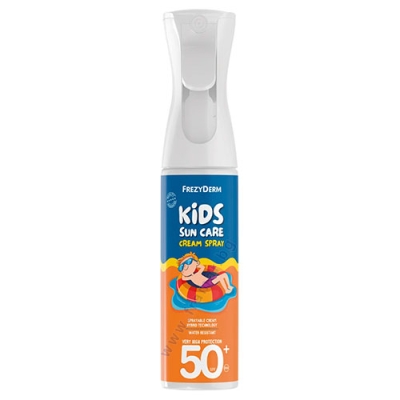 ФРЕЗИДЕРМ ДЕТСКИ СЛЪНЦЕЗАЩИТЕН КРЕМ СПРЕЙ ЗА ЛИЦЕ И ТЯЛО SPF50+ 275 мл