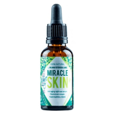 MIRACLE SKIN ОКОЛООЧЕН НОЩЕН ПОДМЛАДЯВАЩ СЕРУМ 30 мл BILIANA YOTOVSKA LABEL