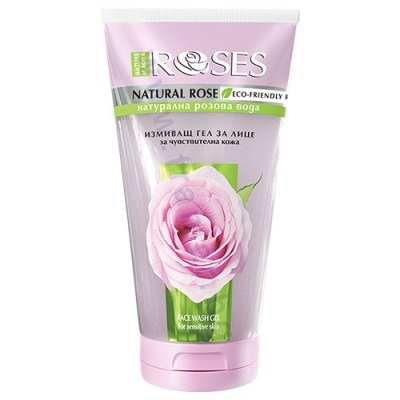 ИЗМИВАЩ ГЕЛ ЗА ЛИЦЕ ROSES ЗА ЧУВСТВИТЕЛНА КОЖА 150 мл NATURE OF AGIVA