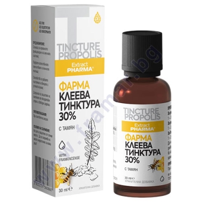 ФАРМА КЛЕЕВА ТИНКТУРА 30% С ТАМЯН 30 мл ЕКСТРАКТФАРМА