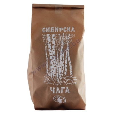 ЧАГА СИБИРСКА ГЪБА НА КЪСОВЕ 500 г