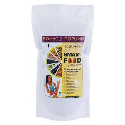 СМАРТ ФУУД БАНАН И КАСИС 400 г + 100 г бонус BILIANA YOTOVSKA LABEL