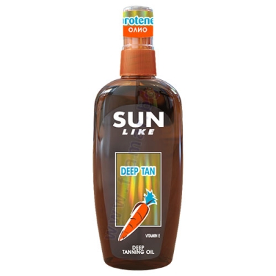 СЪН ЛАЙК МАСЛО ЗА БЪРЗ ЗАГАР SPF0 С ПОМПА 150 мл