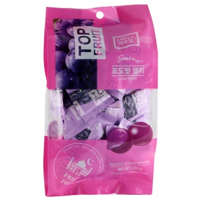 ТОП ФРУТ БОНБОНИ ЧЕРНО ГРОЗДЕ ПАЛИЕРИ 280 г