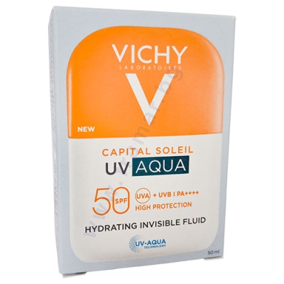 ВИШИ СОЛЕЙ UV AQUA ХИДРАТИРАЩ НЕЗАБЕЛЕЖИМ ФЛУИД ЗА ЛИЦЕ SPF50 50 мл