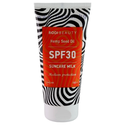 БИЛЕ СЛЪНЦЕЗАЩИТНО МЛЯКО С КОНОПЕНО МАСЛО СЪС SPF 30 150 мл