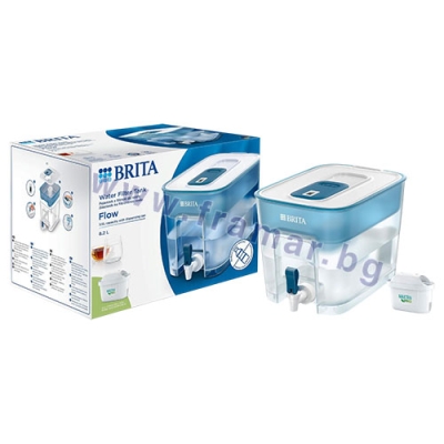 БРИТА ДИСПЕНСЪР ФЛОУ - ФИЛТРИРАЩА СИСТЕМА ЗА ВОДА 8.2 л