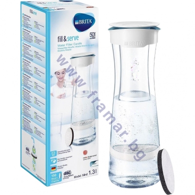 БРИТА ФИЛТЪРНА ГАРАФА FILL & SERVE MIND С 1 МИКРОДИСК
