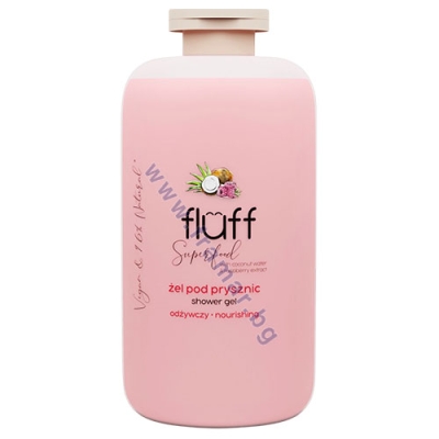 ДУШ ГЕЛ С АРОМАТ НА КОКОС И МАЛИНА 500 мл FLUFF