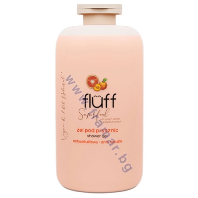 ДУШ ГЕЛ С АРОМАТ НА ПРАСКОВА И ГРЕЙПФРУТ 500 мл FLUFF