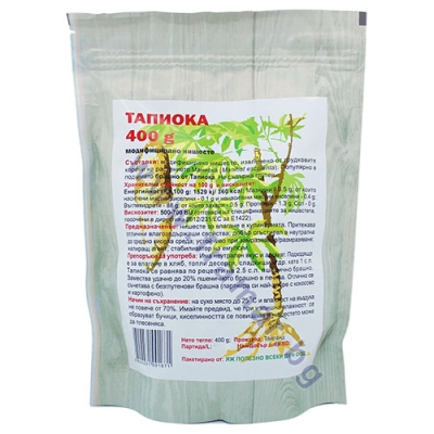 НИШЕСТЕ ОТ ТАПИОКА 400 г ЯЖ ПОЛЕЗНО