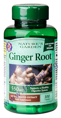 ДЖИНДЖИФИЛ капсули 550 мг * 100 NATURE'S GARDEN
