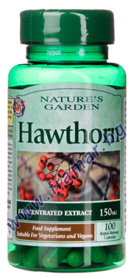 ГЛОГ капсули 150 мг * 100 NATURE'S GARDEN